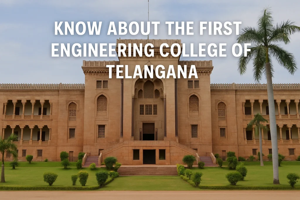 The First Engineering College of Telangana: A Legacy of Technical Excellence and Regional Pride